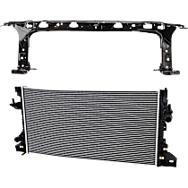 Radiator Support Upper Reinforcement, 3.3L 6Cyl,  Includes (1) Radiator and (1) Radiator Support - Upper