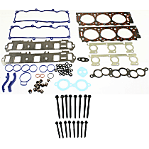 17-Piece Kit Head Gasket Set, includes Cylinder Head Bolts