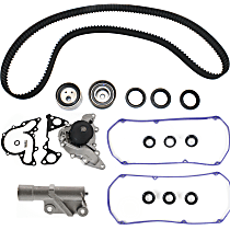 Timing Belt Kit, includes Hydraulic Timing Belt Actuator, Valve Cover Gasket, and Water Pump