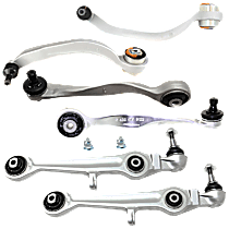 6-Piece Kit Front, Driver and Passenger Side Suspension Kit, includes (4) Control Arm and (2) Lateral Link