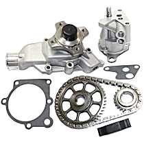 3-Piece Kit Timing Chain, includes Oil Pump and Water Pump