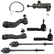 7-Piece Kit Idler Arm Bracket,  Includes (1) Idler Arm, (1) Idler Arm Bracket, (1) Pitman Arm, and (4) Tie Rod End