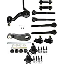 14-Piece Kit Front Suspension Kit, With 11/16 (in) x 18 Threads,  Includes (4) Ball Joint, (1) Idler Arm, (1) Pitman Arm, (2) Sway Bar Link, (2) Tie Rod Adjusting Sleeve, and (4) Tie Rod End