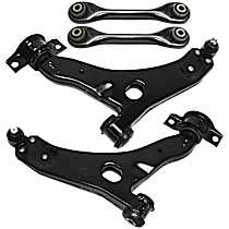 4-Piece Kit Front, Driver and Passenger Side, Lower Control Arm Kit, Includes (2) Control Arm and (2) Lateral Link