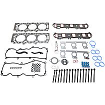 17-Piece Kit Head Gasket Set, includes Cylinder Head Bolts