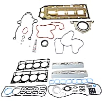 2-Piece Kit Engine Gasket Set, Overhaul, 8 Cyl 5.7L, Includes (1) Cylinder Head Gasket, (1) Engine Conversion Gasket Set