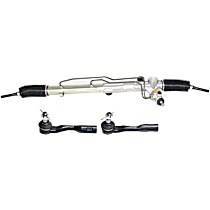 3-Piece Kit Steering Rack, Power Steering