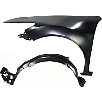 2-Piece Kit Front, Driver Side Fender,  Includes (1) Fender and (1) Fender Liner