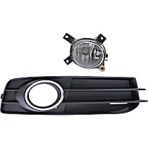 2-Piece Kit Front, Passenger Side Halogen Fog Light, With bulb(s), For Models With Sport Package, OE Replacement Includes (1) Fog Light and (1) Fog Light Trim