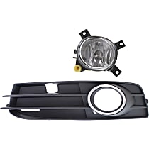 2-Piece Kit Front, Driver Side Halogen Fog Light, With bulb(s), For Models With Sport Package, OE Replacement Includes (1) Fog Light and (1) Fog Light Trim