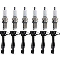Ignition Coil Kit, 12-pc, 6 Cylinder, 3.0/3.2/3.5 Liter Engine, includes Spark Plugs