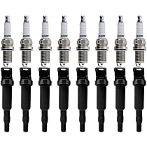 Ignition Coil Kit, 16-pc, 8 Cylinder, 4.4/4.8 Liter Engine, includes Spark Plugs