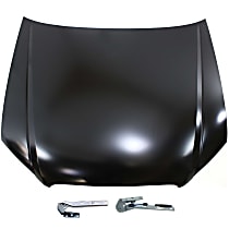3-Piece Kit, Factory Style Hood, Steel, Primed, Includes (1) Hood and (2) Hood Hinge