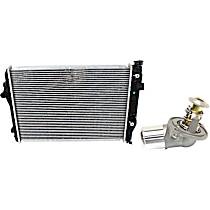 2-Piece Kit Radiator, Automatic Transmission, 5.7L 8Cyl,  Includes (1) Radiator and (1) Thermostat Housing
