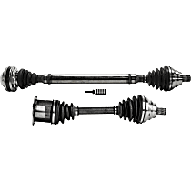 4-Piece Kit Front, Driver and Passenger Side Suspension with Axle Assembly and Wheel Hub, DIESEL, Front Wheel Drive, Automatic Dual Clutch Transmission