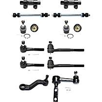 14-Piece Kit Front Suspension Kit, Rear Wheel Drive, With Independent  Suspension,  Includes (4) Ball Joint, (1) Idler Arm, (1) Pitman Arm, (2) Sway Bar Link, (2) Tie Rod Adjusting Sleeve, and (4) Tie Rod End