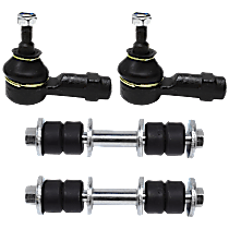 4-Piece Kit Front Suspension Kit, Includes (2) Sway Bar Link and (2) Tie Rod End
