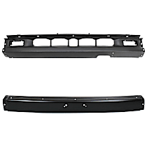 2-Piece Kit, Front Bumper, RWD, For Models Without Bumper End Caps, Painted Black, Includes (1) Bumper and (1) Valance