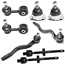 8-Piece Kit Front Suspension Kit, Includes (2) Ball Joint, (2) Sway Bar Link, and (4) Tie Rod End