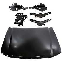 Hood Kit, Steel, Primed, includes Hood Hinges and Hood Latches
