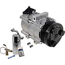 2-Piece Kit A/C Compressor Kit with A/C Service Kit (A/C Accumulator, A/C Orifice Tube, and A/C O-Ring and Gasket Seal Kit)