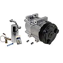 A/C Compressor Kit, includes A/C Compressor and A/C Service Kit