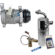 A/C Compressor Kit, includes A/C Compressor and A/C Service Kit