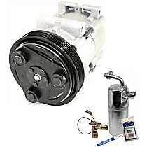 2-Piece Kit A/C Compressor Kit Kit, Includes A/C Compressor and A/C Service Kit (A/C Accumulator, A/C Orifice Tube, and A/C O-Ring and Gasket Seal Kit)