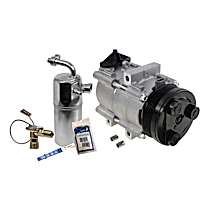 2-Piece Kit A/C Compressor Kit with A/C Service Kit (A/C Accumulator, A/C Orifice Tube, and A/C O-Ring and Gasket Seal Kit)
