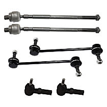 6-Piece Kit Front Suspension Kit, includes Sway Bar Link and Tie Rod End