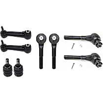 8-Piece Kit Idler Arm, Includes (2) Ball Joint, (2) Idler Arm, and (4) Tie Rod End