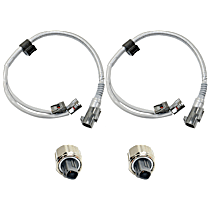 4-Piece Kit Spark Plug Wire, Includes (2) Knock Sensor and (2) Knock Sensor Harness