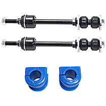 4-Piece Kit Front Suspension Kit, Includes (1) Sway Bar Bushing and (2) Sway Bar Link