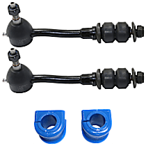 4-Piece Kit Front Suspension Kit, Includes (1) Sway Bar Bushing and (2) Sway Bar Link