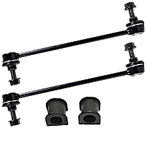 4-Piece Kit Front Suspension Kit, includes (1) Sway Bar Bushing and (2) Sway Bar Link