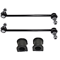 4-Piece Kit Front Suspension Kit,  Includes (1) Sway Bar Bushing and (2) Sway Bar Link