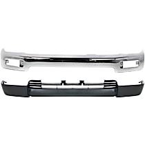 2-Piece Kit Front Bumper, Chrome, Sport Utility,  Includes (1) Bumper and (1) Valance