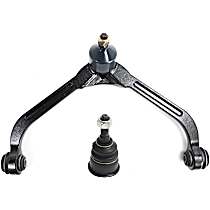 2-Piece Kit Front, Driver or Passenger Side, Upper Control Arm Kit,  Includes (1) Ball Joint and (1) Control Arm