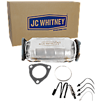 2-Piece Kit Catalytic Converter, Federal EPA Standard, 46-State Legal (Cannot Ship To or Be installed in vehicles Originally Purchased in CA, CO, NY or ME), Undercar, includes Oxygen Sensor
