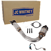 2-Piece Kit Front Catalytic Converter, 2.4L 4Cyl, Federal EPA Standard, 46-State Legal (Cannot ship to CA, CO, NY or ME), Direct Fit, Naturally Aspirated,  Includes (1) Catalytic Converter and (1) Oxygen Sensor