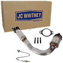 2-Piece Kit Front Catalytic Converter, 2.4L 4Cyl, Federal EPA Standard, 46-State Legal (Cannot ship to CA, CO, NY or ME), Direct Fit, Naturally Aspirated,  Includes (1) Catalytic Converter and (1) Oxygen Sensor