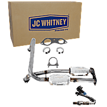 2-Piece Kit Front Catalytic Converter, 5.7L 8Cyl, Federal EPA Standard, 46-State Legal (Cannot ship to CA, CO, NY or ME), Direct Fit, Dual Convs., Naturally Aspirated,  Includes (1) Catalytic Converter and (1) Oxygen Sensor