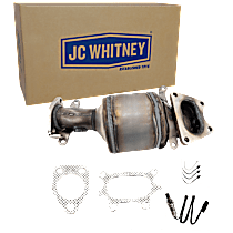 2-Piece Kit Front, Passenger Side Catalytic Converter, 3.2L 6Cyl, Federal EPA Standard, 46-State Legal (Cannot ship to CA, CO, NY or ME), Manifold Converter - Firewall Side, Naturally Aspirated,  Includes (1) Catalytic Converter and (1) Oxyg