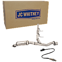 2-Piece Kit Passenger Side Catalytic Converter, 5.4L 8Cyl, Federal EPA Standard, 46-State Legal (Cannot ship to CA, CO, NY or ME), Undercar, Naturally Aspirated,  Includes (1) Catalytic Converter and (1) Oxygen Sensor