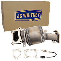 2-Piece Kit Front, Passenger Side Catalytic Converter, 3.7L 6Cyl, Federal EPA Standard, 46-State Legal (Cannot ship to CA, CO, NY or ME), Firewall Side Precat, Naturally Aspirated,  Includes (1) Catalytic Converter and (1) Oxygen Sensor