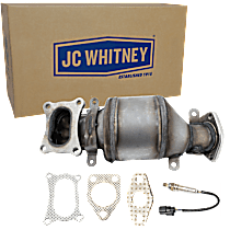 2-Piece Kit Front, Driver Side Catalytic Converter, 3.7L 6Cyl, Federal EPA Standard, 46-State Legal (Cannot ship to CA, CO, NY or ME), Radiator Side Precat, Naturally Aspirated,  Includes (1) Catalytic Converter and (1) Oxygen Sensor
