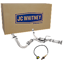 2-Piece Kit Catalytic Converter, Federal EPA Standard, 46-State Legal (Cannot Ship To or Be installed in vehicles Originally Purchased in CA, CO, NY or ME), With Oxygen Sensor, 4-wire, Heated