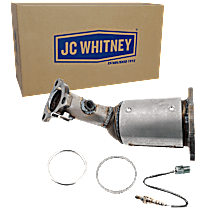 2-Piece Kit Front, Driver Side Catalytic Converter, 3.5L 6Cyl, Federal EPA Standard, 46-State Legal (Cannot ship to CA, CO, NY or ME), 1 O2 Port, Naturally Aspirated,  Includes (1) Catalytic Converter and (1) Oxygen Sensor