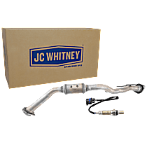 2-Piece Kit Catalytic Converter, 4.2L 6Cyl, Federal EPA Standard, 46-State Legal (Cannot ship to CA, CO, NY or ME), 113.0 in. Wheelbase, Naturally Aspirated,  Includes (1) Catalytic Converter and (1) Oxygen Sensor