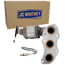 2-Piece Kit Catalytic Converter, 3.5L 6Cyl, Federal EPA Standard, 46-State Legal (Cannot ship to CA, CO, NY or ME), Naturally Aspirated,  Includes (1) Catalytic Converter and (1) Oxygen Sensor
